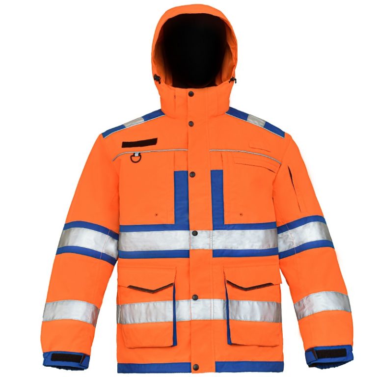 High Visibility Waterproof 3 in 1 Workwear Jacket, WORKWEAR